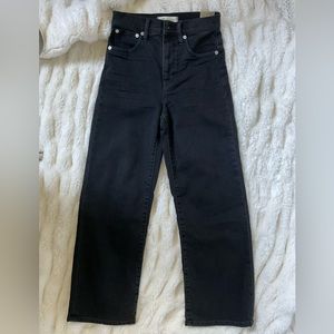 NWT Madewell cropped wide leg